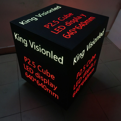Dấu hiệu quảng cáo Led Cube trong nhà và ngoài trời được sử dụng cho bảng hiển thị Led trong các cửa hàng và khách sạn