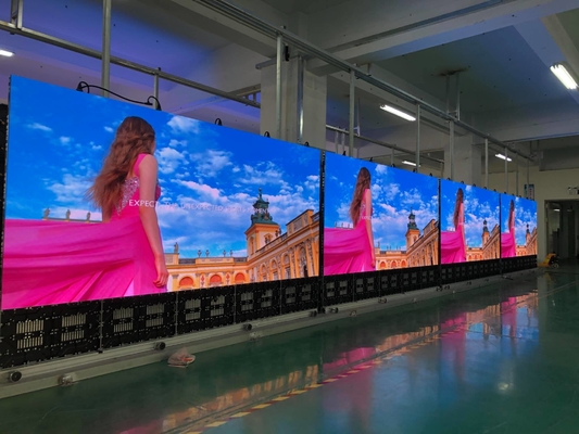 Full Color Ultrathin Cố định trong nhà 4K LED Video Wall Panel Hiển thị màn hình SMD HD