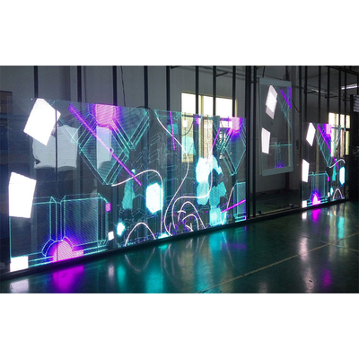 Màn hình LED phông nền sân khấu lưới 3D P15 P16 Mặt tiền phương tiện cửa sổ