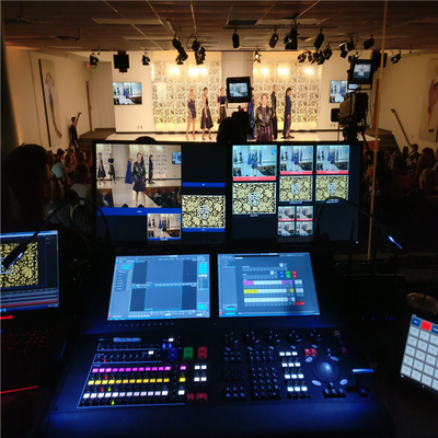 Dịch vụ phía trước Màn hình phông nền sân khấu LED Ultra Slim HD P2.9 P3.9 Màn hình LED hòa nhạc