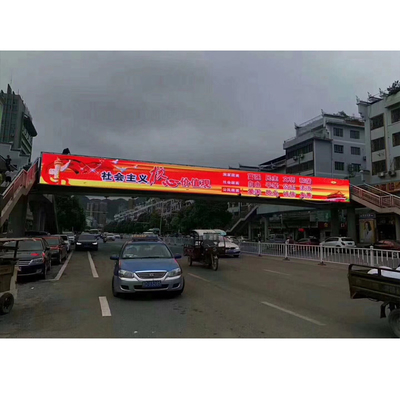 Màn hình hiển thị LED quảng cáo ngoài trời P5 P6 Hành lang Thiên Kiều P8 Màn hình LED hai bên ngoài trời