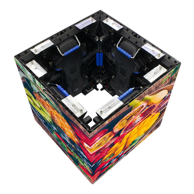 Màn hình hiển thị bảng điều khiển Cube trong nhà King Visionled 384 * 384mm P3 có độ phân giải cao