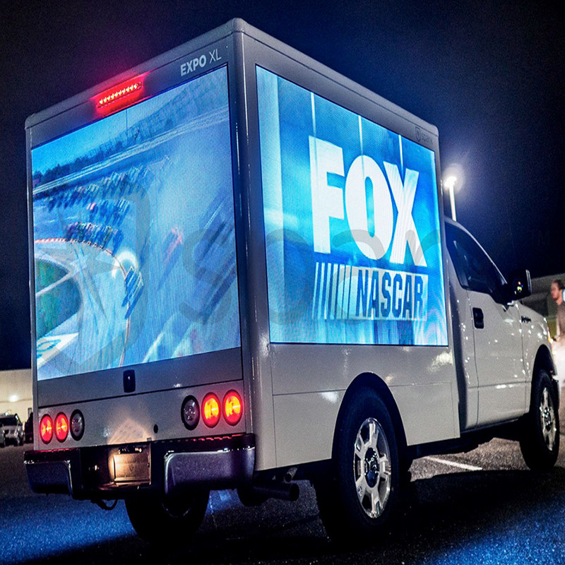 Màn hình LED xe tải di động đầy đủ màu sắc 5000nits Led biển quảng cáo kỹ thuật số Xe tải P6.67