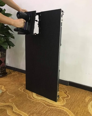 Đầy đủ màu sắc ngoài trời P3.91 500x1000Mm cho thuê Phông nền treo tường video Led