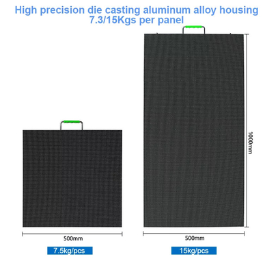 Bảng điều khiển màn hình hiển thị Led quảng cáo trong nhà 500X1000mm Pantalla P3 P3.91