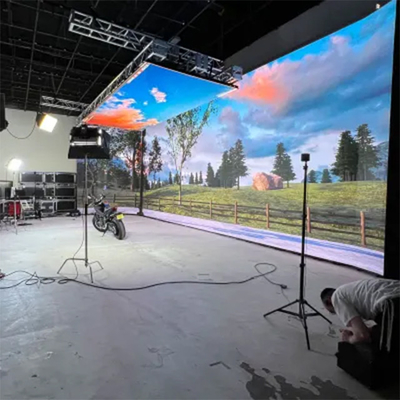XR Studio Nền Led Tường Trong nhà 3D Nhập vai Hd Hiển thị Led Phim Sản xuất ảo Cho thuê màn hình Led màn hình led