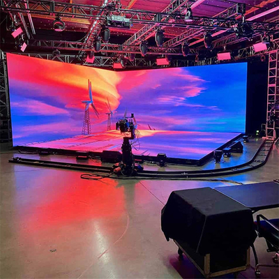 XR Studio Nền Led Tường Trong nhà 3D Nhập vai Hd Hiển thị Led Phim Sản xuất ảo Cho thuê màn hình Led màn hình led