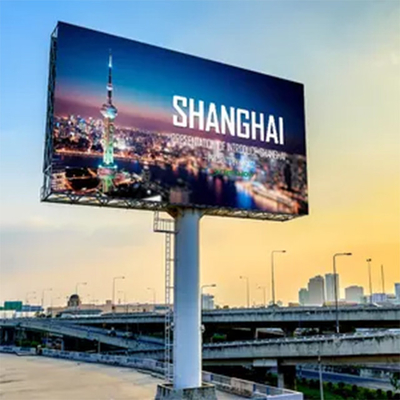 Hiển thị màn hình quảng cáo ngoài trời trên tường LED chống nước tùy chỉnh