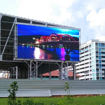 Hiển thị màn hình quảng cáo ngoài trời trên tường LED chống nước tùy chỉnh