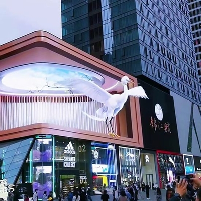 Màn hình LED 3D không thấm nước HD Mắt thường Màn hình LED quảng cáo ngoài trời kỹ thuật số Bảng quảng cáo LED P6 P8 P10