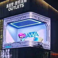 Màn hình LED 3D không thấm nước HD Mắt thường Màn hình LED quảng cáo ngoài trời kỹ thuật số Bảng quảng cáo LED P6 P8 P10