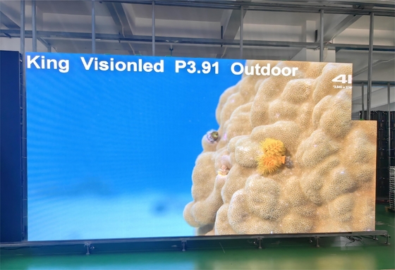King Vision LED Video Wall Trong nhà Ngoài trời Điện dung P3.91 Bảng điều khiển màn hình LED Cho thuê Sự kiện Nền sân khấu