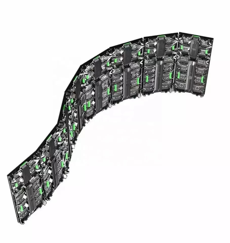 Sự kiện cho thuê Bảng điều khiển Sân khấu ngoài trời Màn hình Led 500x1000mm P3.91 Tường video quảng cáo